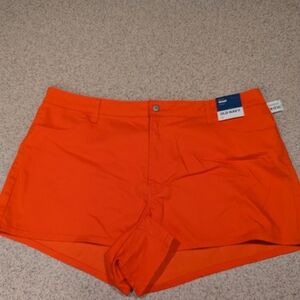NWT Red/Orange Old Navy Shorts sz 22
